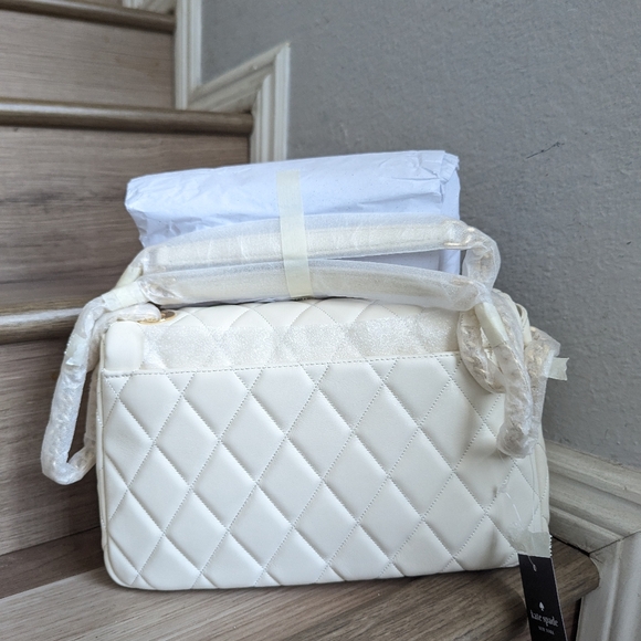 NWT Kate Spade KH228 Carey Medium Flap Twist Lock Shoulder Bag Crossbody - Picture 3 of 5